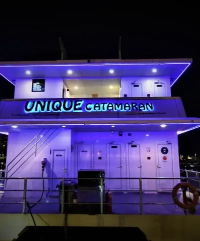Unique Cataramaran – 122 ft Mega Yacht