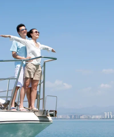 Proposal / Engagement on a Yacht