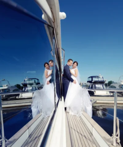 Pre Wed Shoots on a Yacht