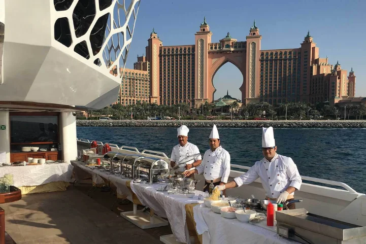 Brunch With Water Sports on a Yacht