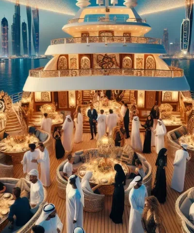 New Year's Eve Party on a Yacht