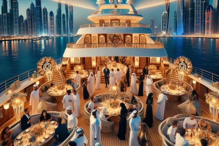 New Year's Eve Party on a Yacht