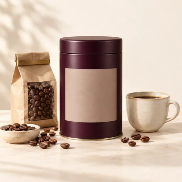 Custom Label Coffee Tin