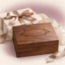 Engraved Wooden Keepsake Box