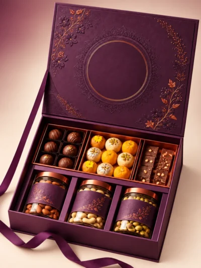 Diwali Diya & Sweets Hamper
