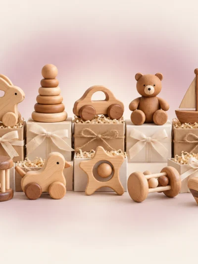 Wooden Toy Favours – Set of 10