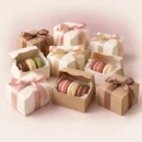 French Macaron Favour Boxes – Set of 10