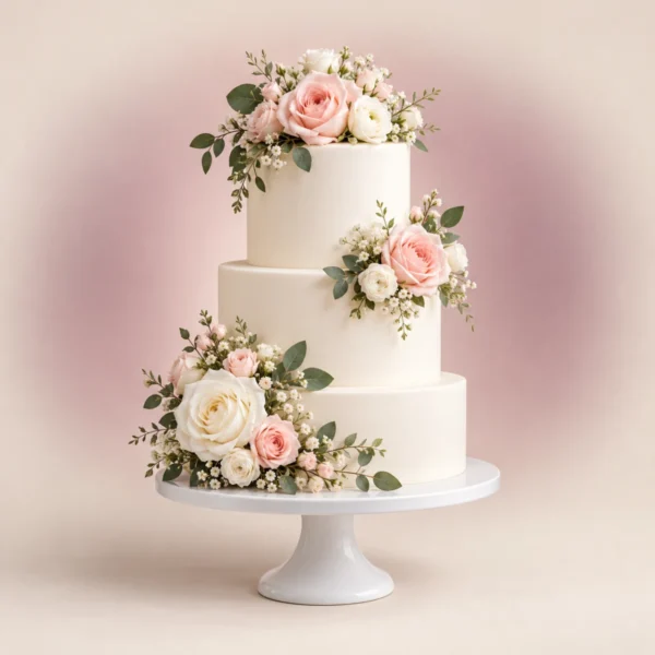 Three-Tier Wedding Cake