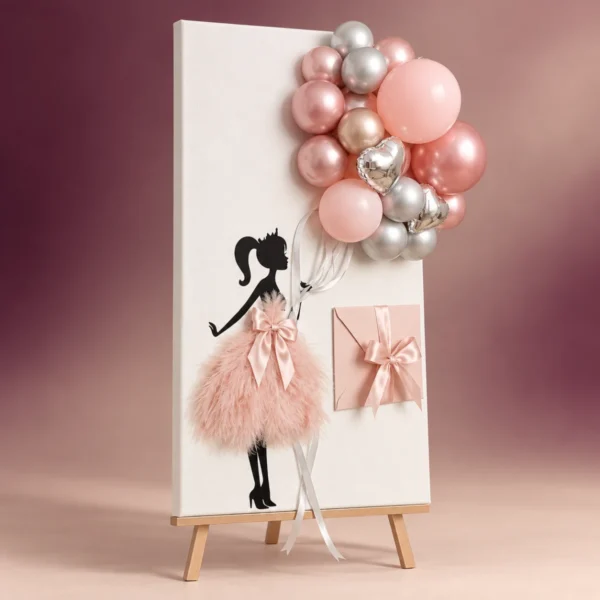Balloon Dress Canvas