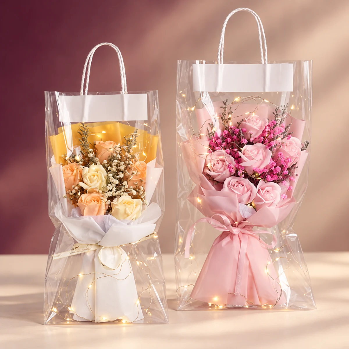 Mini Rose Bouquet Bag
