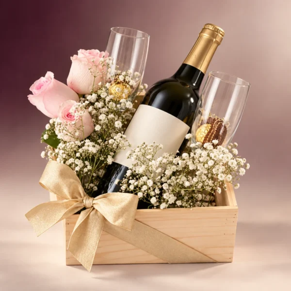 Wooden Crate Celebration Box