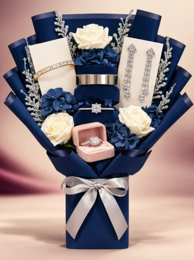 Midnight Jewellery Bouquet