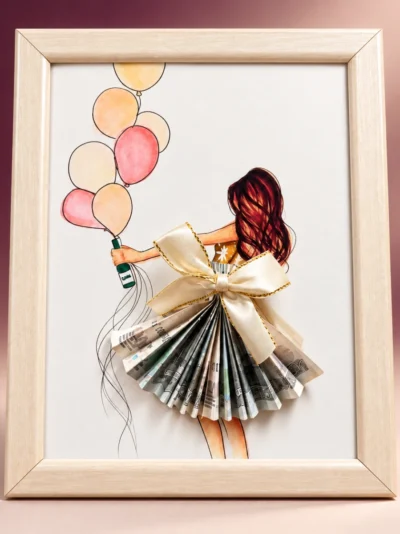 Money Dress Frame