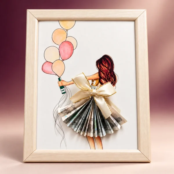 Money Dress Frame