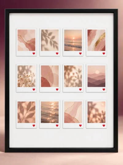 A Year of Love Photo Frame