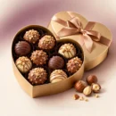 Hazelnut Praline Heart Box