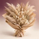 Dried Pampas & Bunny Tail Bouquet