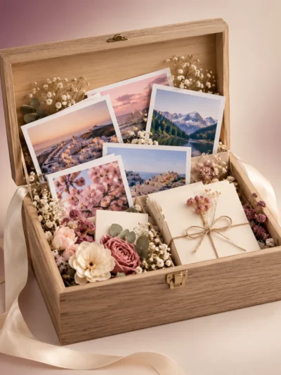 Personalised Photo Memory Box